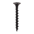 1000 x TIMCO Drywall Coarse Thread Bugle Head Black Screws - 3.5 x 25