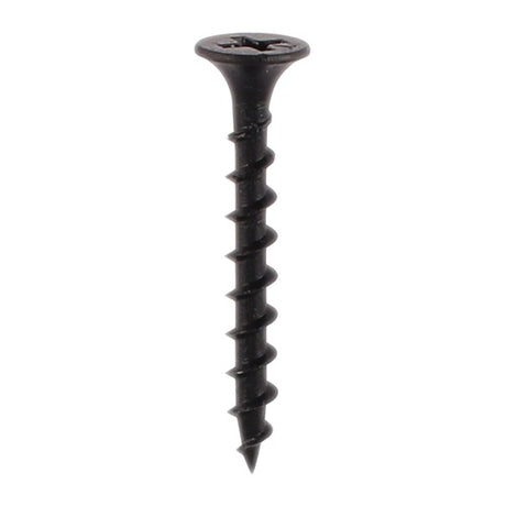 500 x TIMCO Drywall Coarse Thread Bugle Head Black Screws - 3.5 x 55