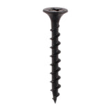 500 x TIMCO Drywall Coarse Thread Bugle Head Black Screws - 3.5 x 55