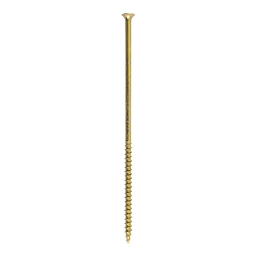 100 x TIMCO Drywall Coarse Thread Bugle Head Gold Screws - 4.8 x 150