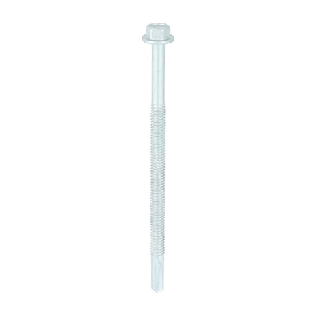 100 x TIMCO Self-Drilling Heavy Section Screws Exterior Silver - 5.5 x 100