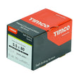 100 x TIMCO Self-Drilling Heavy Section Screws Exterior Silver with EPDM Washer - 5.5 x 80