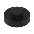 1000 x TIMCO Hex Head Cover Caps Black - 16mm