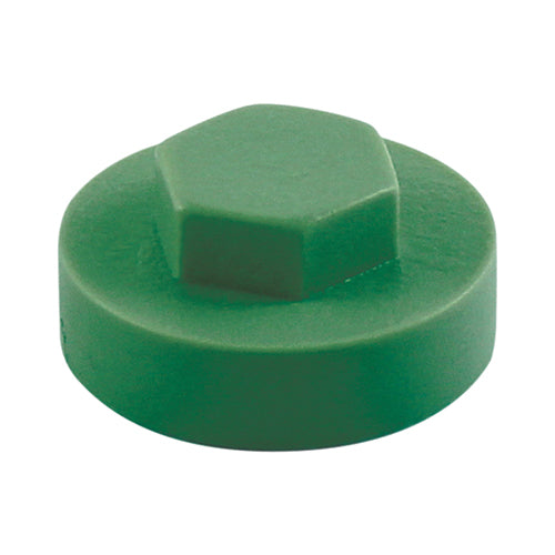 1000 x TIMCO Hex Head Cover Caps Heritage - 19mm