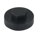 1000 x TIMCO Hex Head Cover Caps Raven/Slate Blue - 16mm
