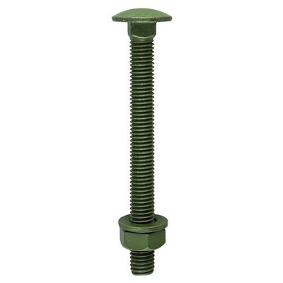 Carriage Bolt, Washer & Nut - Exterior Green product image