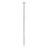 10 x TIMCO Heavy Duty Timber Screws Hex Flange Head Exterior Silver - 10 x 200
