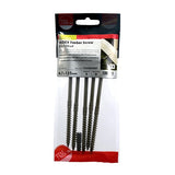 5 x TIMCO Wafer Head Exterior Green Timber Screws  - 6.7 x 125