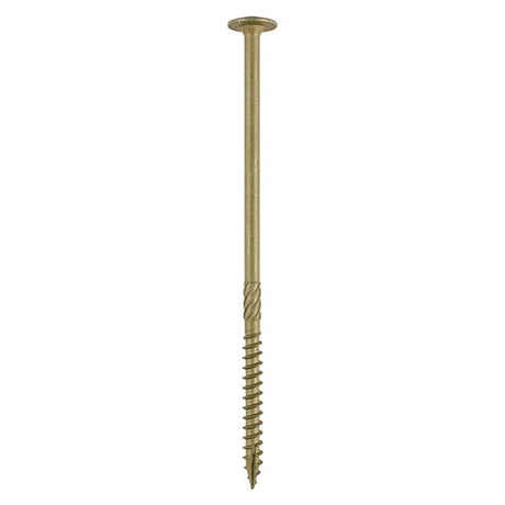 30 x TIMCO Wafer Head Exterior Green Timber Screws  - 6.7 x 125