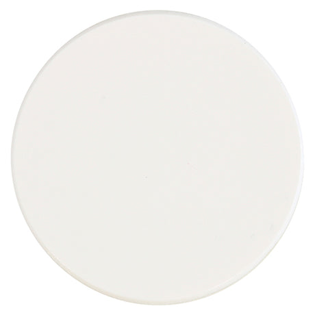 1008 x TIMCO Self-Adhesive Screw Cover Caps White Gloss - 13mm