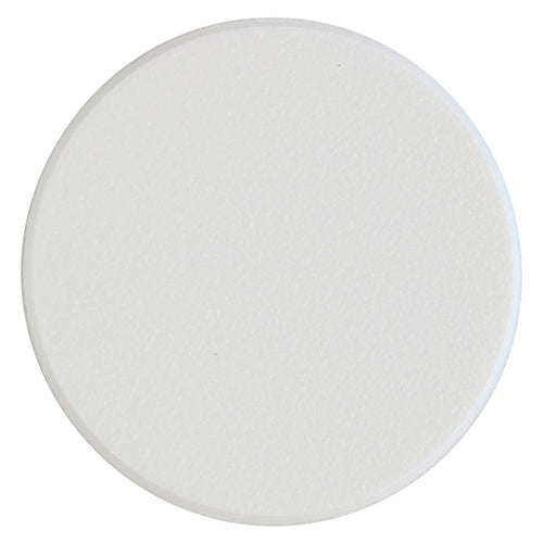 1008 x TIMCO Self-Adhesive Screw Cover Caps White Matt - 13mm