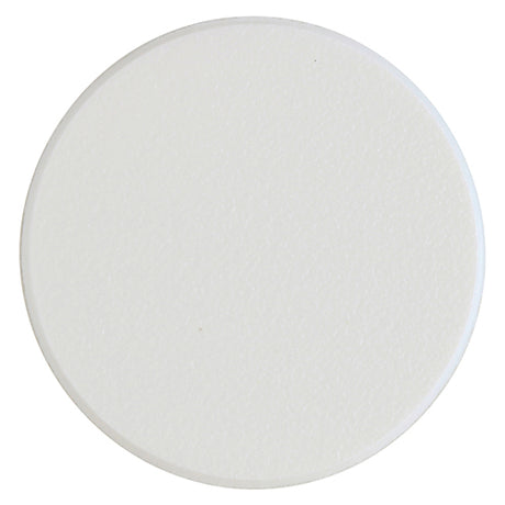 1008 x TIMCO Self-Adhesive Screw Cover Caps White Matt - 13mm