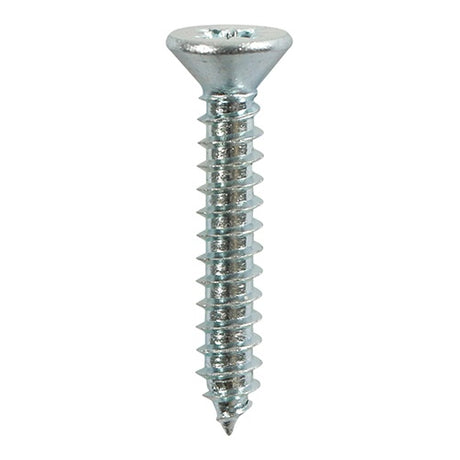 10 x TIMCO Self-Tapping Countersunk Silver Screws - 10 x 1 1/4