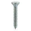 20 x TIMCO Self-Tapping Countersunk Silver Screws - 8 x 3/4
