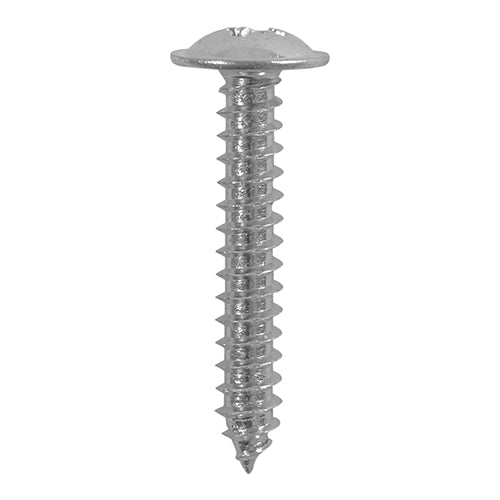200 x TIMCO Self-Tapping Flange Head A2 Stainless Steel Screws - 4.2 x 9.5
