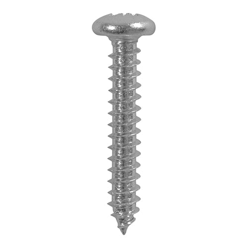 200 x TIMCO Self-Tapping Pan Head A2 Stainless Steel Screws - 4.2 x 25