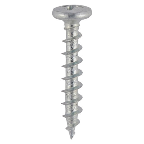 1000 x TIMCO Window Fabrication Screws Friction Stay Shallow Pan Countersunk PH Single Thread Gimlet Tip Stainless Steel - 4.3 x 20