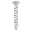 1000 x TIMCO Window Fabrication Screws Friction Stay Shallow Pan with Serrations PH Single Thread Gimlet Tip Stainless Steel - 4.8 x 16