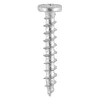 1000 x TIMCO Window Fabrication Screws Friction Stay Shallow Pan with Serrations PH Single Thread Gimlet Tip Stainless Steel - 4.8 x 20