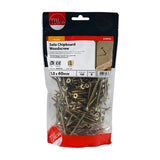 160 x TIMCO Solo Countersunk Gold Woodscrews - 5.0 x 60