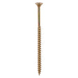 50 x TIMCO Solo Countersunk Gold Woodscrews - 6.0 x 120