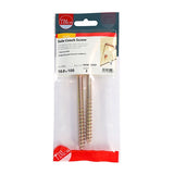 Pair of - TIMCO Solo Advanced Hex Head Gold Coach Woodscrews - 10.0 x 100