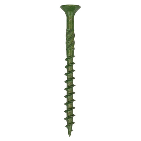 200 x TIMCO Decking Screws Countersunk Exterior Green - 4.5 x 50