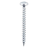 200 x TIMCO Solo Pan Head Silver Woodscrews - 4.0 x 20