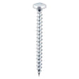 200 x TIMCO Solo Pan Head Silver Woodscrews - 5.0 x 40