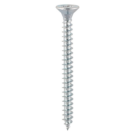 200 x TIMCO Solo Countersunk Silver Woodscrews - 3.0 x 20