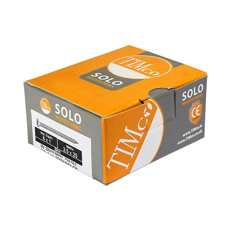 200 x TIMCO Solo Countersunk Silver Woodscrews - 4.5 x 60