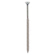 200 x TIMCO Solo Countersunk Silver Woodscrews - 5.0 x 80