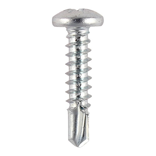 1000 x TIMCO Self-Drilling Metal Framing Pan Head Silver Screws - 6 x 1