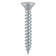 25 x TIMCO Twin-Threaded Countersunk Silver Woodscrews - 8 x 11/4