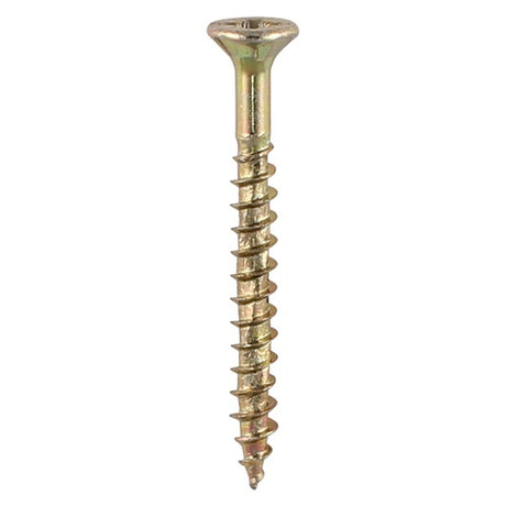 200 x TIMCO Velocity Premium Multi-Use Countersunk Gold Woodscrews - 3.0 x 16