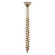 200 x TIMCO Velocity Premium Multi-Use Countersunk Gold Woodscrews - 3.5 x 35