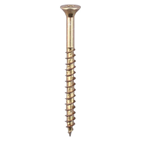 200 x TIMCO Velocity Premium Multi-Use Countersunk Gold Woodscrews - 3.5 x 40