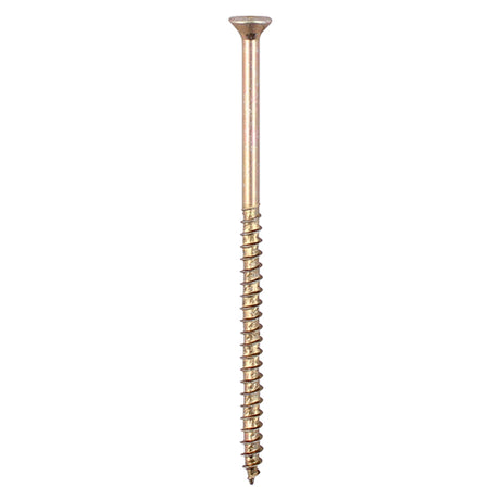 200 x TIMCO Velocity Premium Multi-Use Countersunk Gold Woodscrews - 4.0 x 80