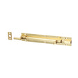 TIMCO Necked Barrel Bolt Polished Brass - 150 x 25mm