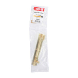 TIMCO Necked Barrel Bolt Polished Brass - 150 x 25mm