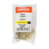 TIMCO Door Chain Electro Brass - 85mm