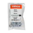 TIMCO Door Chain Polished Chrome - 85mm