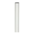 TIMCO Wardrobe Rail Round White - 25 x 1219