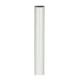 TIMCO Wardrobe Rail Round White - 25 x 1219