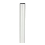 TIMCO Wardrobe Rail Round White - 25 x 1219