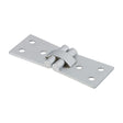 Pair of - TIMCO Counter Flap Brass Hinges Satin Chrome - 100 x 40