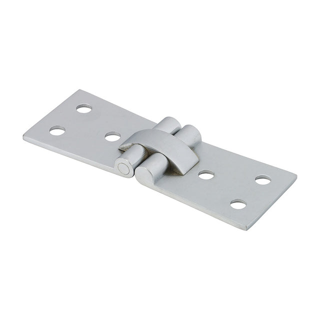 Pair of - TIMCO Counter Flap Brass Hinges Satin Chrome - 100 x 40