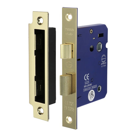 TIMCO Bathroom Lock Electro Brass - 78mm