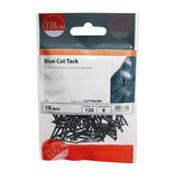 120 x TIMCO Blue Cut Tacks - 19mm