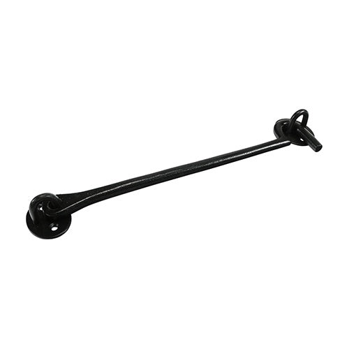 TIMCO Cabin Hooks Black - 10"